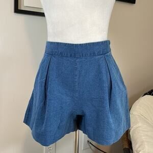 NWOT Gap high waist denim chambray shorts